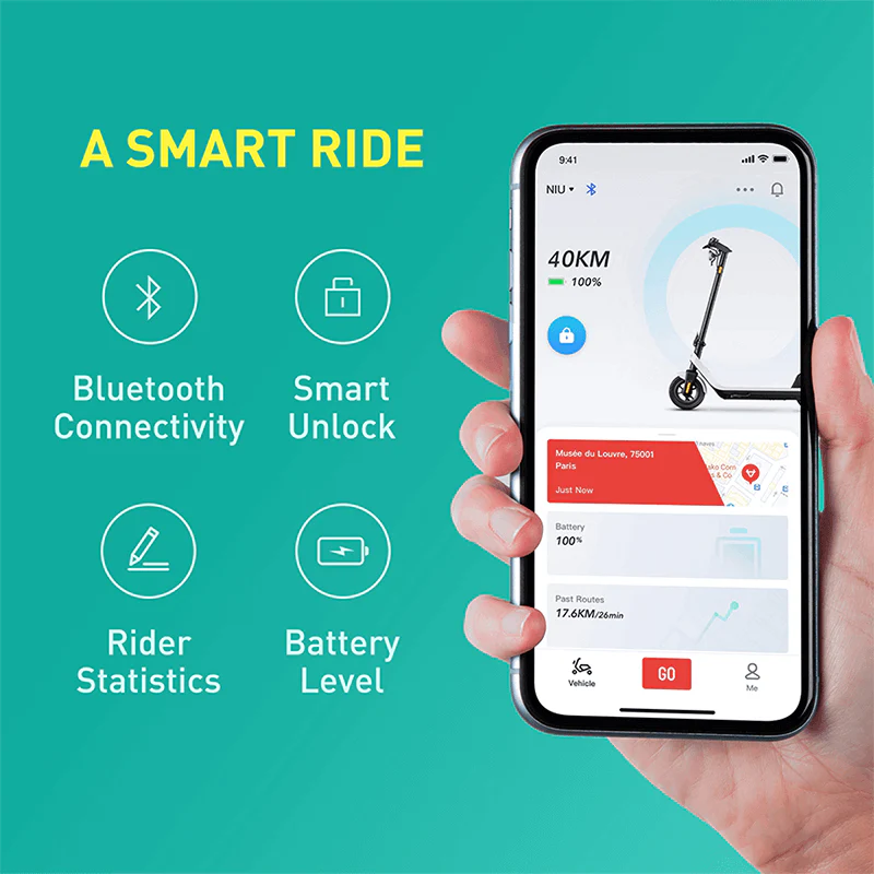 NIU KQi2 Pro Electric Kick Scooter - Image 10