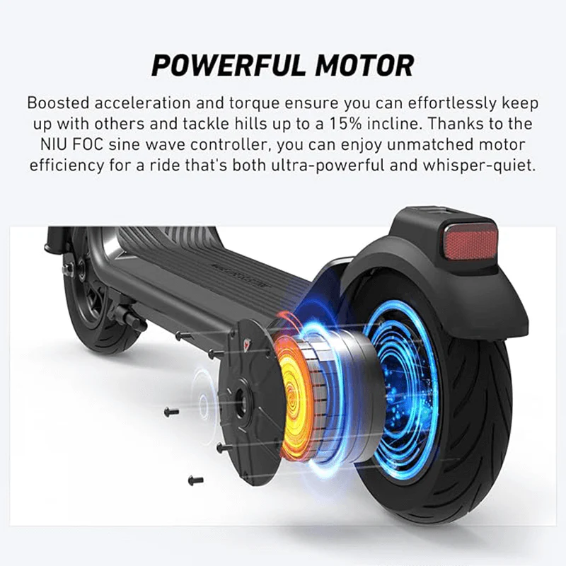 NIU KQi 100P Electric Kick Scooter - Image 11