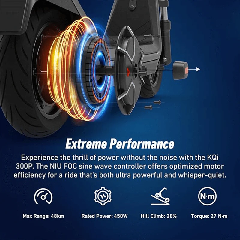 NIU KQi 300P Electric Kick Scooter - Image 10